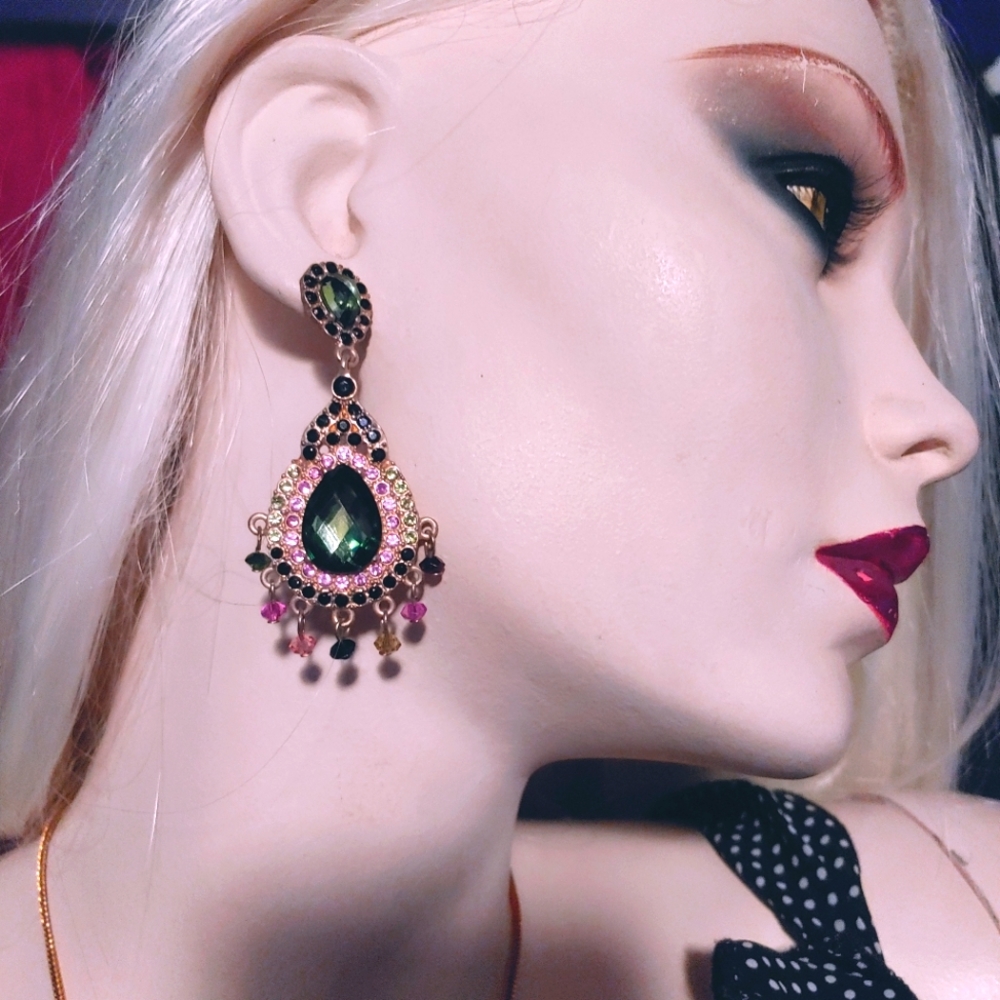 Funky Flashy Y2K Nightclub Earrings